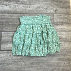 Green XS skirt